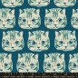 Preview: Patchwork Baumwolle - Sarah Watts - Reading Nook - Meow Meow - Galaxy